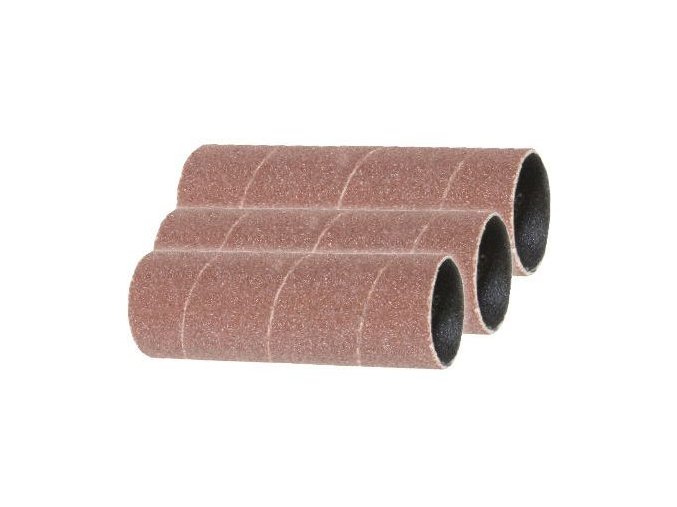 Sada brusných objímek 38 x 116 mm - K 240 k brusce GSBSM, 3dílná