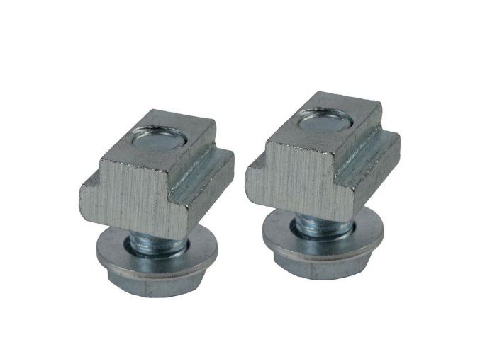 Vložky do T-drážek 14 x 8 mm M12, 2dílná sada