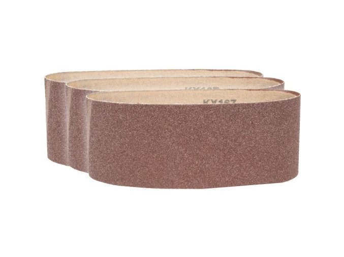 Sada brusných pásů 610x100 mm - K 240 k brusce GSBSM, 3dílná