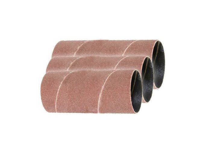 Sada brusných objímek 51 x 116 mm - K 80 k brusce GSBSM, 3dílná
